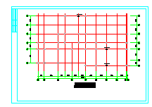 综合教学楼框架柱加固结构设计CAD施工图纸-图二