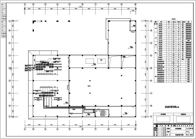 [河北]某商业街整套空调系统设计cad施工方案图（含首层空调平面图）_图1