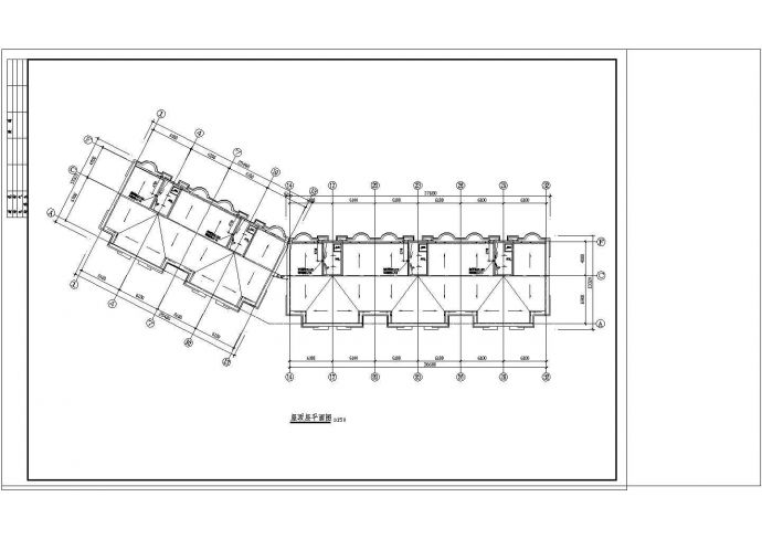 某商住楼平立剖面CAD设计施工图_图1