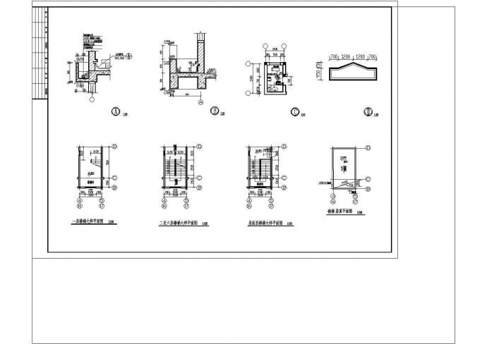 某学生公寓建筑CAD建筑设计施工图_图1