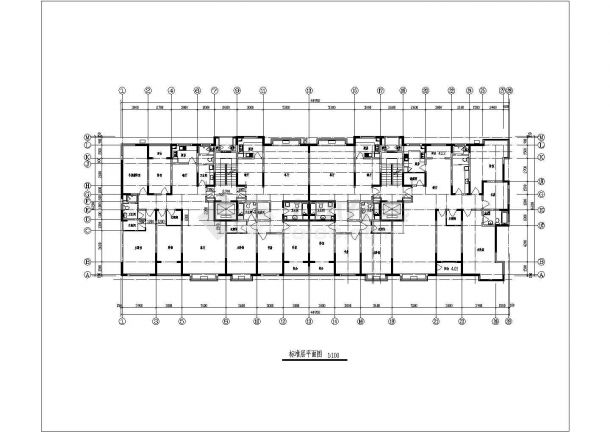 9层欧式住宅楼全套建筑设计施工图-图一