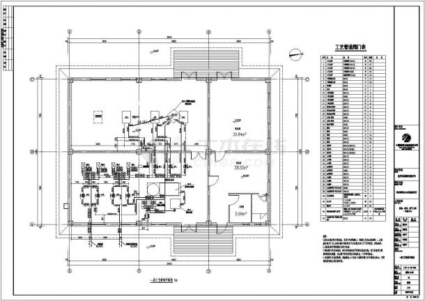 武隆热能中心暖通工艺设计cad全套施工图（含设计说明）-图二
