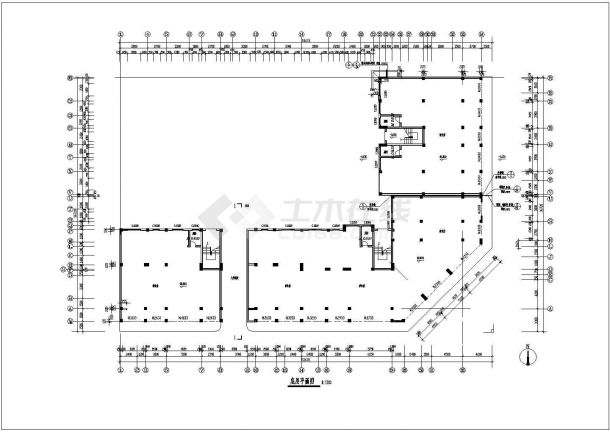六层混合户型住宅建筑施工图-图二