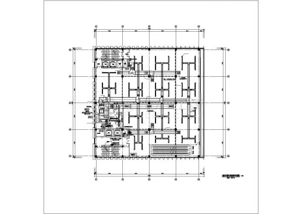 [辽宁]四层商场及车库空调防排烟系统设计施工全套图（甲级设计院）-图二