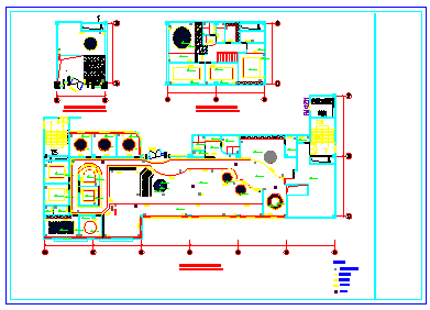  CAD design and construction drawing for decoration of a cross-strait coffee shop - Figure 2