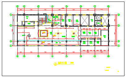  CAD construction drawing for decoration design of Baishide Cafe - Figure 1