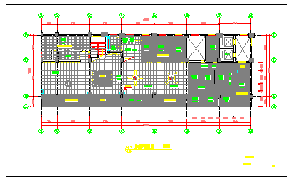  CAD construction drawing for decoration design of Baishide Cafe - Figure 2