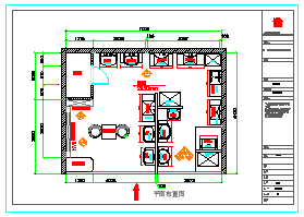 某卫浴店面装修设计CAD施工图-图二