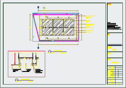 某精品家具市场观光电梯工程CAD图-图二