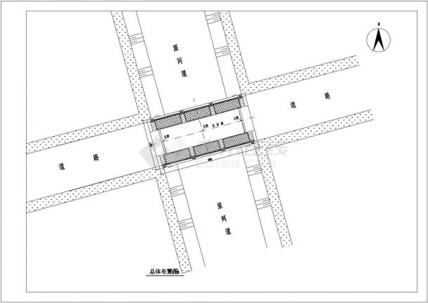 某别墅区内单跨景观桥设计cad全套施工图（含设计说明）-图二