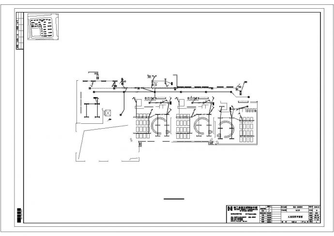 北京市丰台区某3层框架结构社区幼儿园全套电气系统设计CAD图纸_图1
