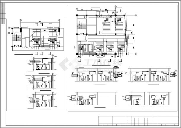 某会展中心采暖空调工程设计施工CAD图纸-图二