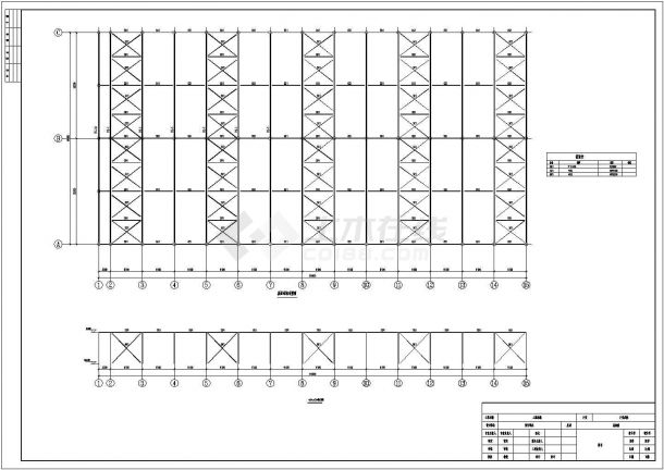 40米跨钢结构平面管桁架厂房-图一