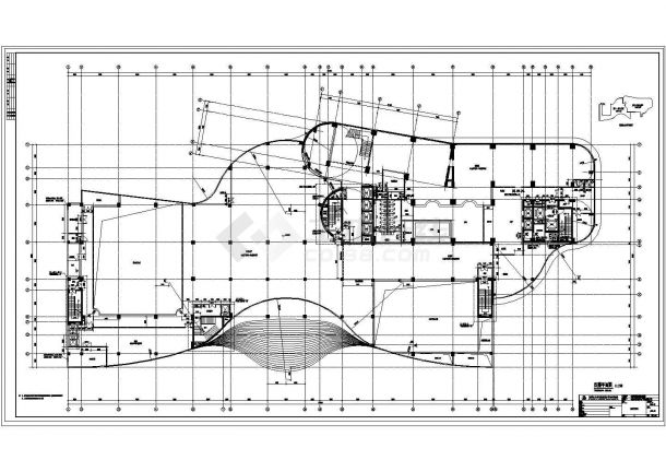 昆明市某1.7万平米25层剪力墙结构五星级大酒店全套建筑设计CAD图纸-图一