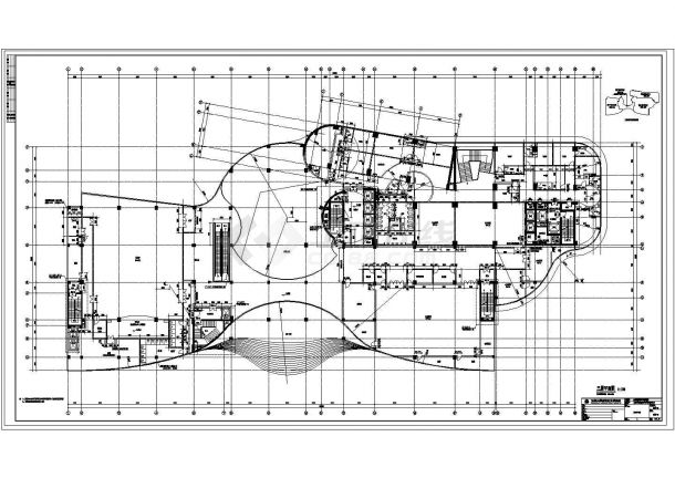 昆明市某1.7万平米25层剪力墙结构五星级大酒店全套建筑设计CAD图纸-图二