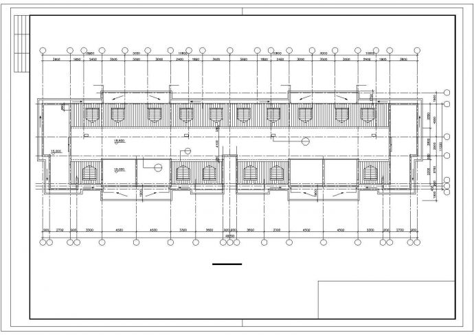 某六层框架结构教师公寓楼（3605.16㎡）设计cad全套建筑施工图（含设计说明）_图1
