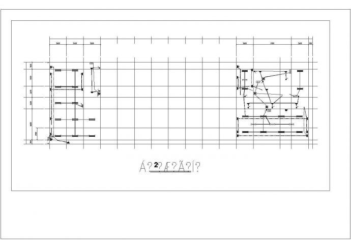 某六层办公楼电气cadCAD建筑设计施工图_图1
