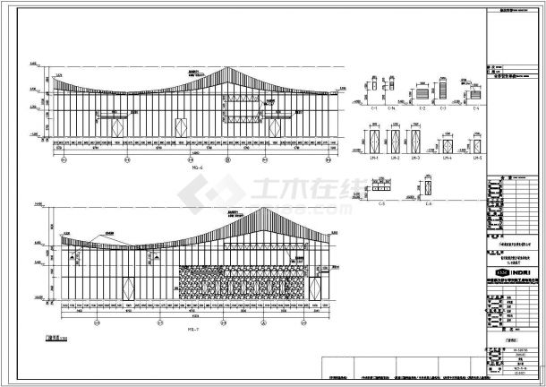 3500平米2层框架结构高档餐厅给排水设计CAD图纸（含地下层）-图一