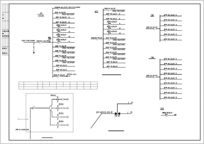 双层会议室电气系统规划CAD套图_图1