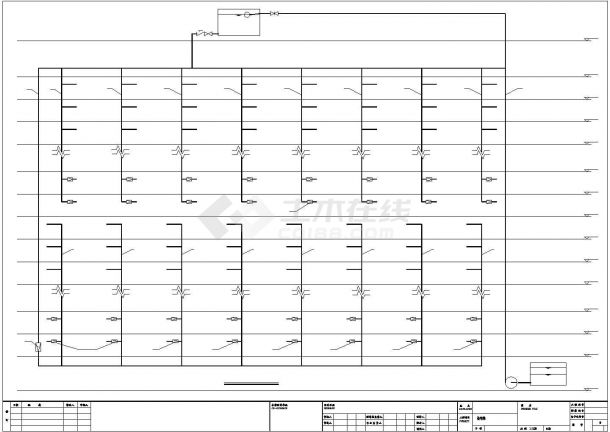 26层(1LT3DT8户)塔式住宅楼给排水施工图纸（标注明细）-图二