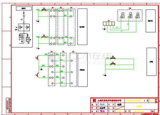D0203-13厂房配电间10kV设备控制接线图.dwg-图二