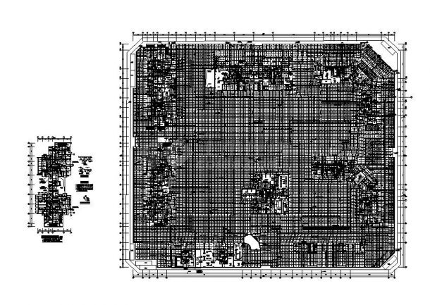 某高档小区地下室自动喷淋系统图-图二
