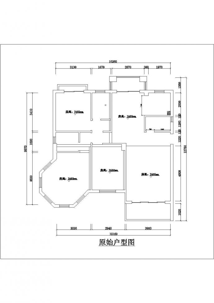 【苏州】某地高档小区样板房家装祥细节全套施工设计cad图纸_图1