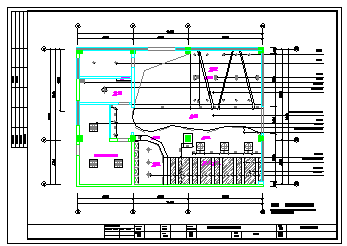 毕兹卡茶餐厅室内装修装饰工程设计CAD施工图-图一