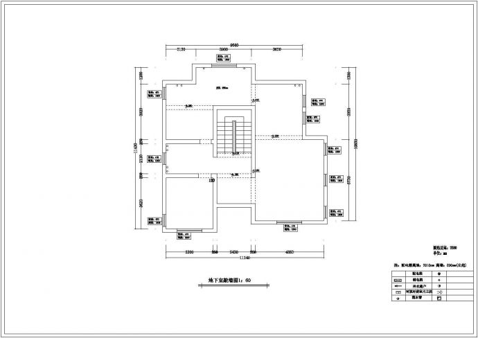 【无锡】某地现代二层别墅楼全套施工设计cad图_图1