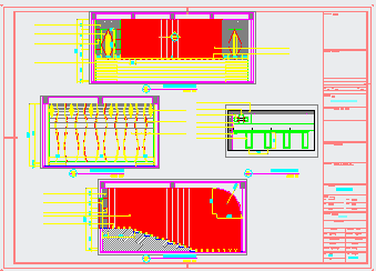 花桥商务城东南东创意海洋会所装修设计cad施工图含效果图_图1
