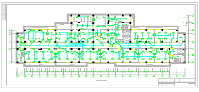  -1+12层病房楼电气设计cad施工图-图一