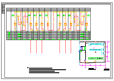某医院综合楼配电系统设计cad图纸_图1