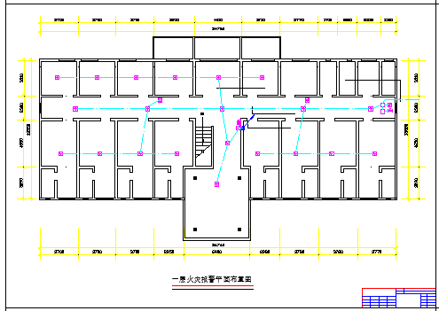 3层住院楼电施设计cad施工图-图二