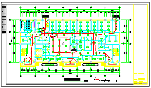 1层约1千平米体检中心改建电施设计cad图纸-图二
