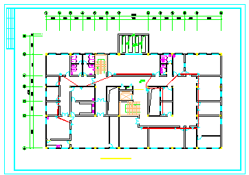 4层医院影像楼电施设计cad图纸_图1