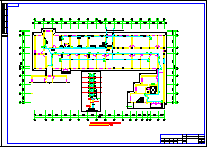 5层J型病房楼电施设计cad图纸_图1