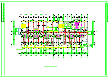 7层医院综合楼水施设计cad图纸-图二