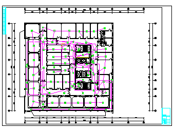 -1+12层大医院综合楼电施设计cad图纸_图1