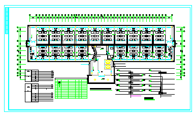 5层7921平米框架住院手术综合楼电施设计cad图纸_图1