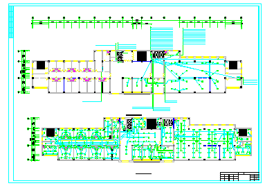 市医院门诊住院综合楼电施设计cad图纸-图二