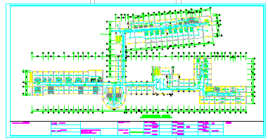  6层医院病房楼电消施设计cad图纸-图二