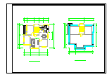 某地二层独栋别墅cad建筑设计施工图纸（含效果图）-图二