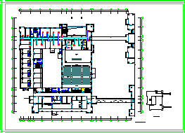 [浙江]医院住院楼空调系统及通风防排烟cad图纸-图一