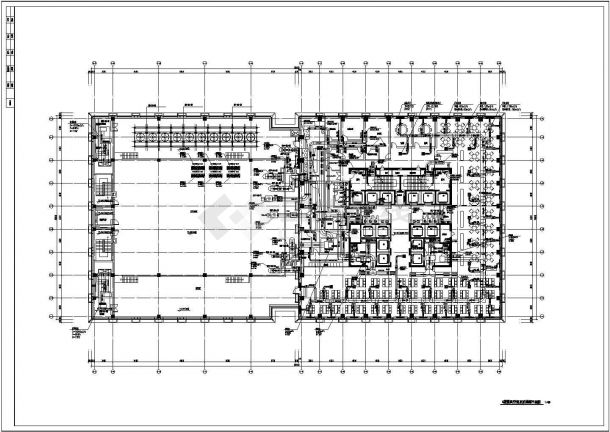 某地超高层办公楼暖通空调全套系统设计全套施工图（大院设计 VAV空调系统）-图二