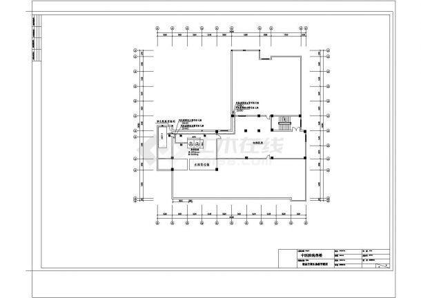 多层医院住院楼空调通风系统设计暖通施工图（洁净设计）-图一