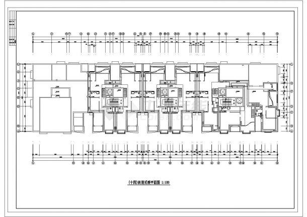 某高层办公楼建筑采暖系统设计cad全套施工图（甲级院设计）-图二