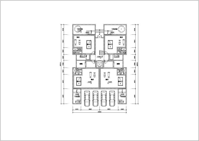 【南通】某郊区新型小洋房全套施工设计cad图纸_图1