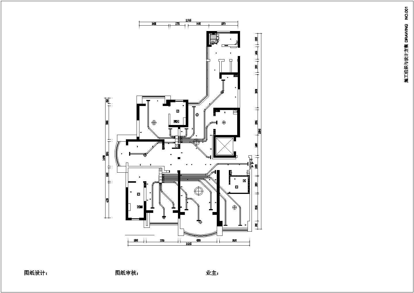 某高档住宅小区毛细管空调系统全套施工CAD图纸