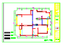 北欧风格两室两厅105㎡住宅装修施工图（含效果图）-图二