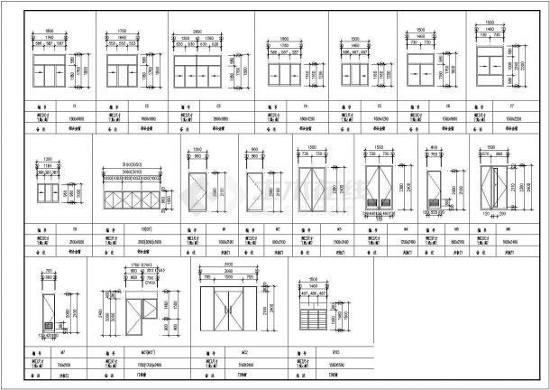 某四层钢筋混凝土结构综合楼设计cad全套建筑施工图（含结构设计，含设计说明）-图一